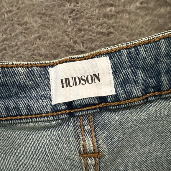 Hudson Wide Leg Jeans size 29 Jolene High Rise Risque Wash - Picture 3 of 11